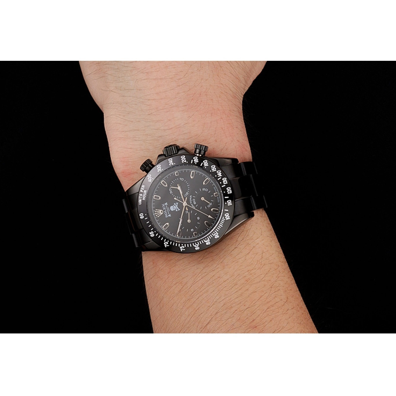 Aaa fake watches Rolex 1454023 Mastermind Black Japan Daytona 0527